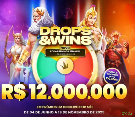 Slots com prêmios 2000br